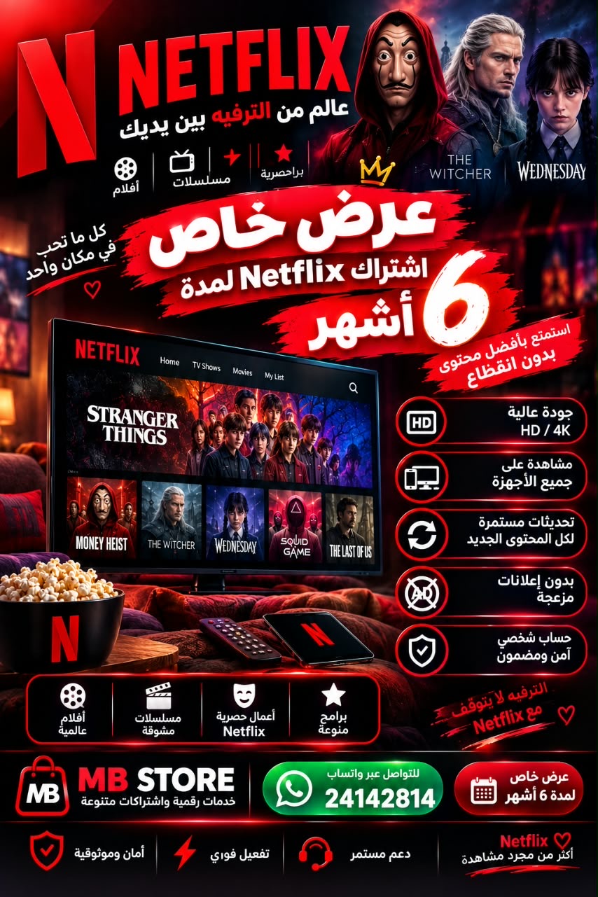 Netflix 6month
